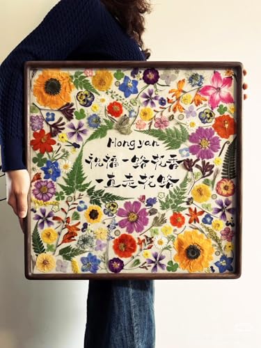 Natural Real Dried Pressed Mix Flower Leaf, 48 piezas miniatura 5
