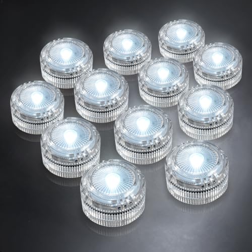 HL Submersible LED Light,White Small LED Light...