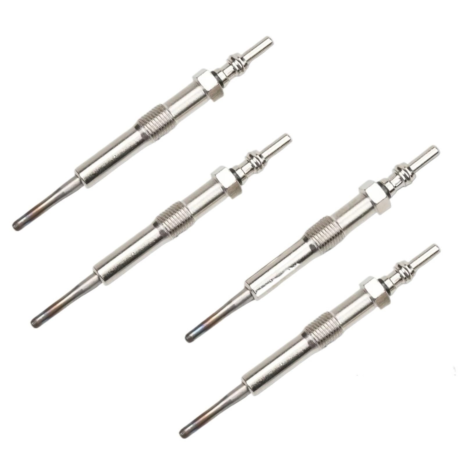 Bougies de préchauffage pour véhicules Clio 3 IV Fluenz Latitude et Twingo 2010 - Kit de 4 Bougies de préchauffage auxiliaires pour Voiture 0100266032