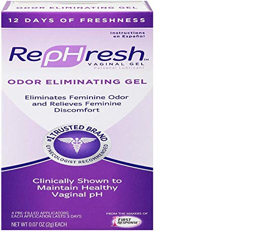 PACK OF 3 - RepHresh Vaginal Gel 0.07oz with 4 Pre-filled Applicators (12 Count Total)