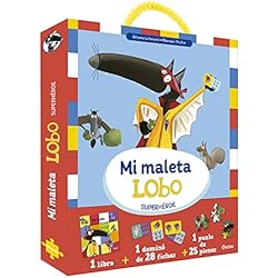 Cuties Maletas Mi maleta de lobo superhéroe (Mi maleta Lobo)