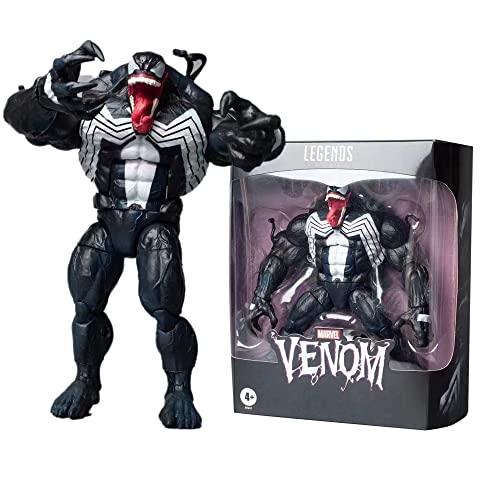 Venom Action Figure Doll Model Toy Doll, Venom Legends Series Carnage Anime Action Pvc Figure Movable Characters Model Statue Toys Collectible Desktop Decoration Ornaments Gift(Venom C) #TOP8