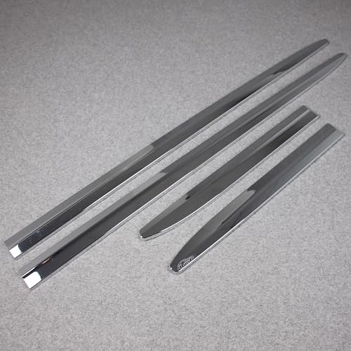 Garnitures de protection de porte Ford Explorer 2023-2024 chromées - 2