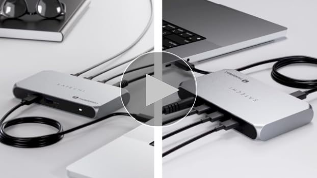 Amazon.com: Satechi Thunderbolt 4 Dock Slim Hub Pro, USB C 100W