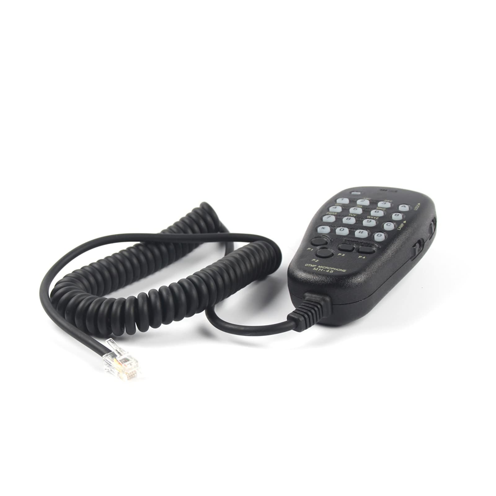 Głośnik Pasuje Do YAESU MH-48 MH-48A6J DTMF Mikrofon Z Głośnikiem Do FT-8800R FT-8900R FT-7900R FT-1807 FT-7800R FT-2900R FT Walkie talkie mikrofon