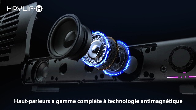 HPYLIF·H Haut-parleurs Ordinateur Barre De Son USB 3,5mm - Son Stéréo Puissant Plug & Play Pour PC, Bureau Et Gaming