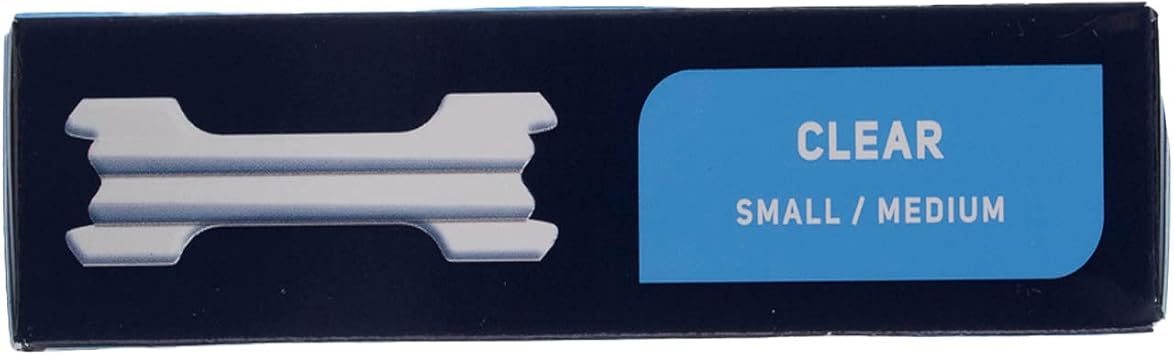 Breathe Right Nasal Strips, Small/Medium, Clear, 30 Count (Pack of 3)