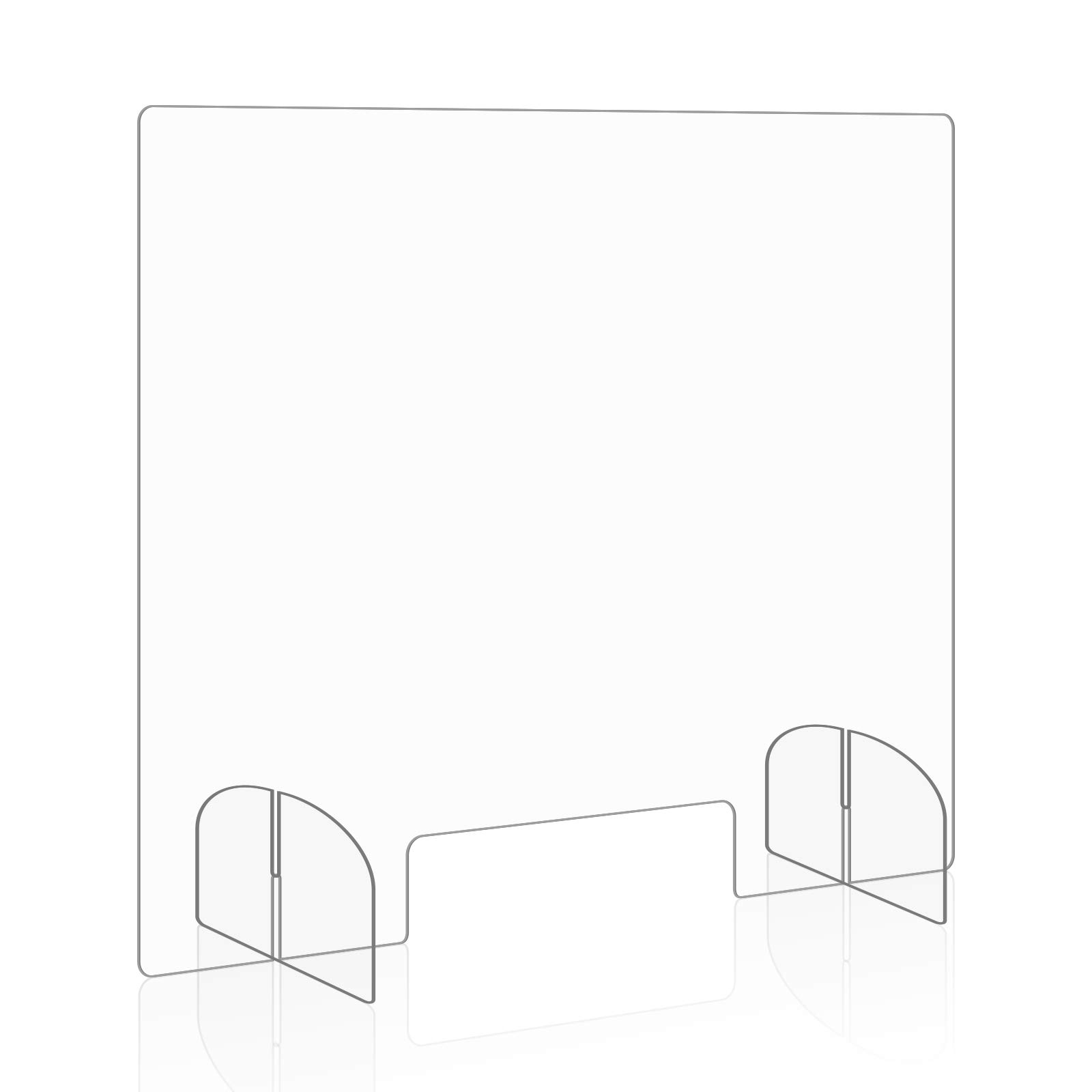 Buy APONUO Sneeze Guard Acrylic Shield, Perspex Screen for Shop