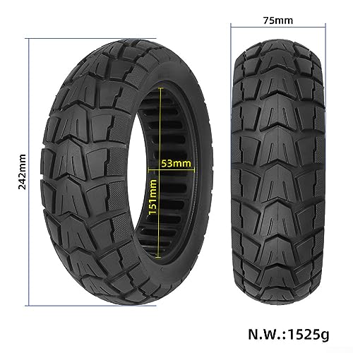 10 Zoll 10x2,75-6,5 Offroad Solid Reifen 70/65-6,5 Reifen für Balance Car E-Scooter