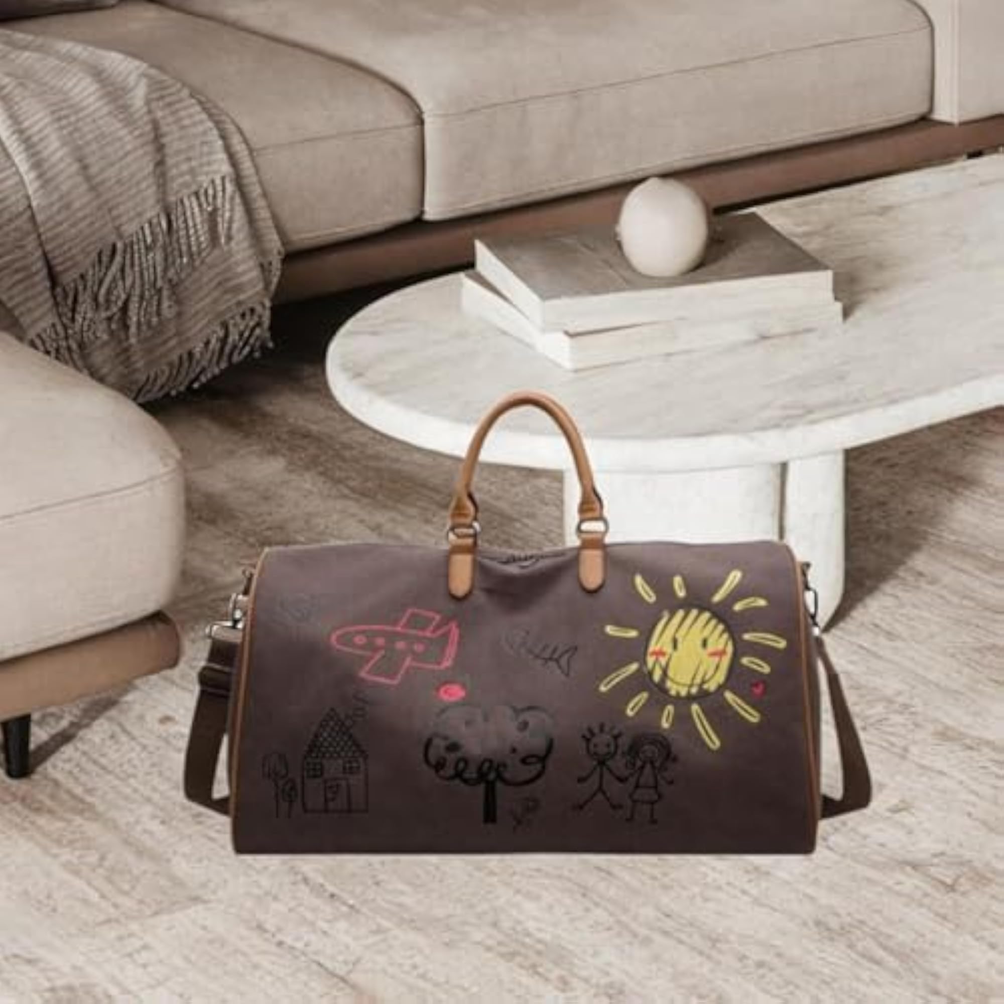 Travel Duffle Bag with Adjustable Shoulder Strap