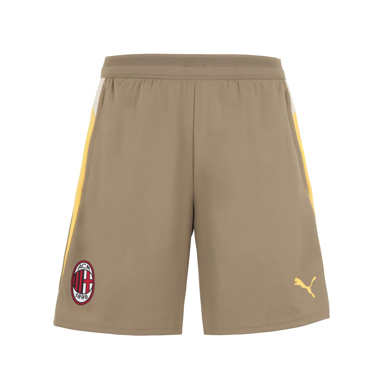 A.C. Milan - Training Shorts with Pockets, Race Training Shorts, Season 2025/2026, Official Product, Adult, Green, XS