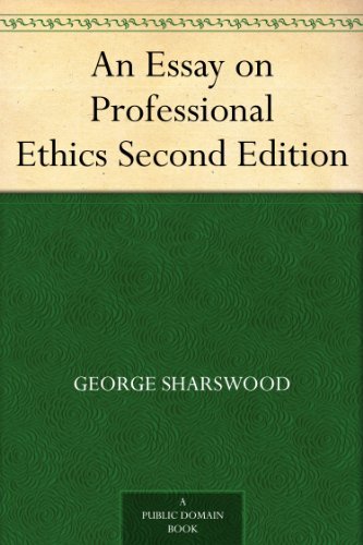 essays on professional ethics