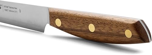 Miniatura 4 de ARCOS Cuchillo para Cortar  Cuchillo Jamón Acero Inoxidable 10 Pulgadas. Cuchillo de Cocina Profesional para Cocinar Ovengkol Mango de Madera 100%