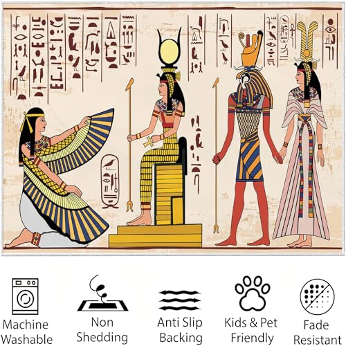 Grand tapis salon 160x230 cm Égypte en flanelle de haute qualité - 5