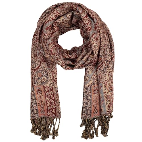 Pashmina floral waves Freak Scene grand foulard léger contre la fraîcheur