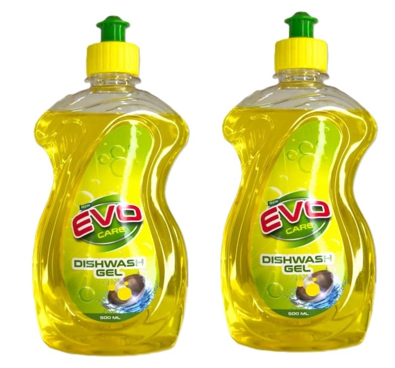 Image of Dishwash Liquid Pack of 2L (4 x 500 ml Bottle)| Removes tough stains and Grease