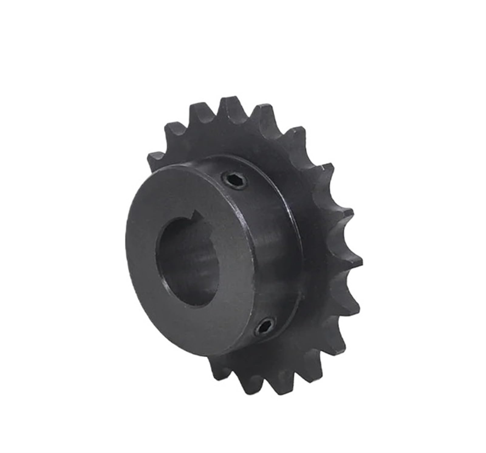 Bevel Gear Pinion Hardware Mechanical 1pcs 08B Sprocket Through-Hole 18-32 Teeth Pitch 12.7mm Hole Diameter 17mm Industrial Drive Sprocket Mechanical Motor Sprocket(24 Teeth)