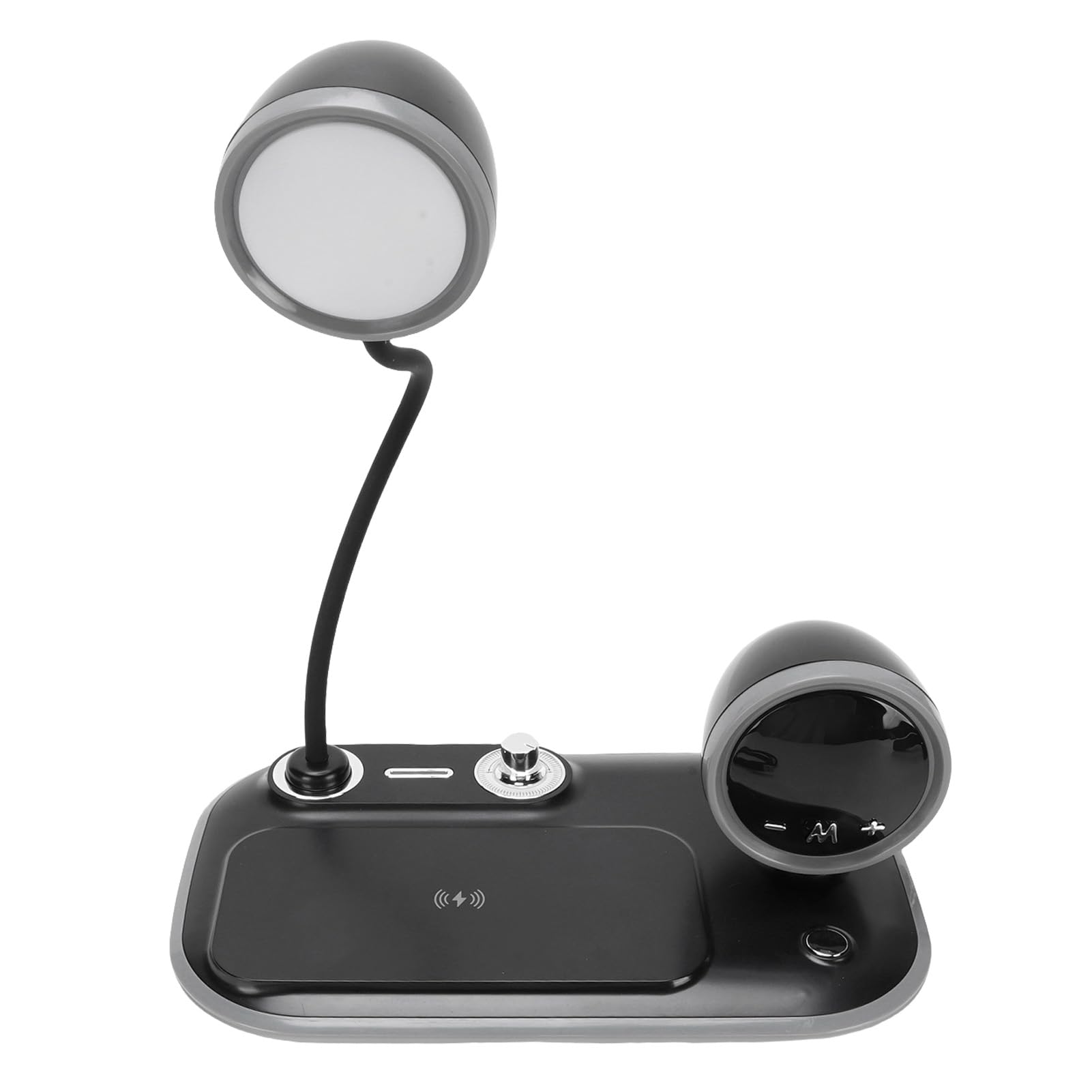 GOWENIC Lampada da Scrivania Studente, Ricarica Wireless 15W Ricarica