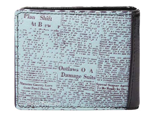 Shagwear Original Designs Men's Bifold Wallets (Octopus News)4