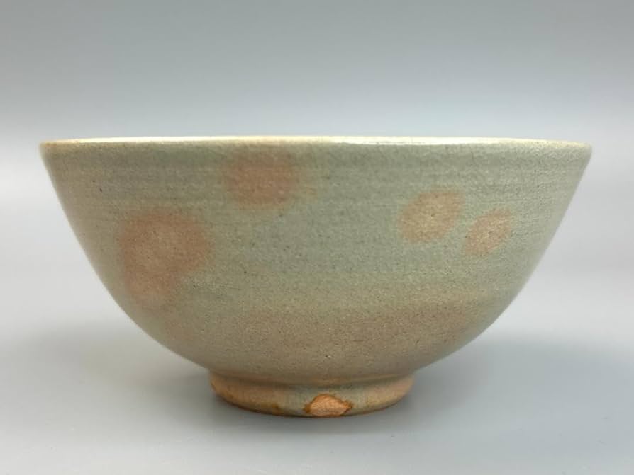 Ｓ５０７　茶碗　『真野焼』『田村吾川作』　共箱　抹茶碗　茶道具 S507 茶碗 『真野焼』『田村吾川作』 共箱 抹茶碗 茶道具