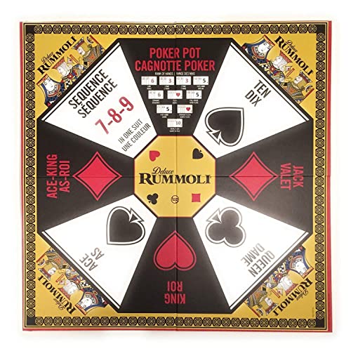 Rummoli Deluxe Juego de Mesa con Cartas y Fichas miniatura 1