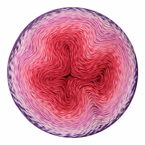 Image of Scheepjes Whirl 1094 yd (1000 m) Yarn Cake, 778 Turkish Delight Cotton-Acrylic Gradient, 1 Cake