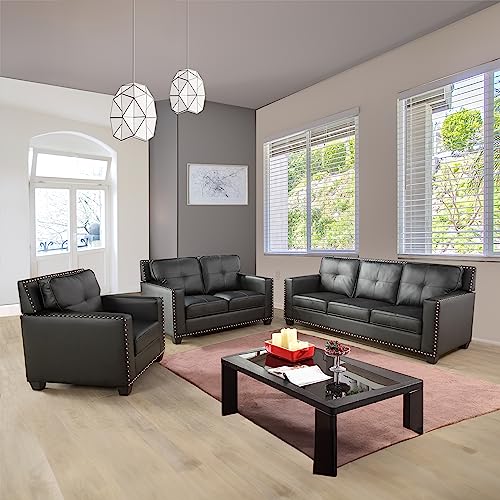 Beverly Fine Furniture 3 Piece Living Room Set