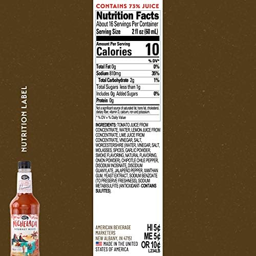 Amazon.com : Master of Mixes Michelada Drink Mix, Ready To ...