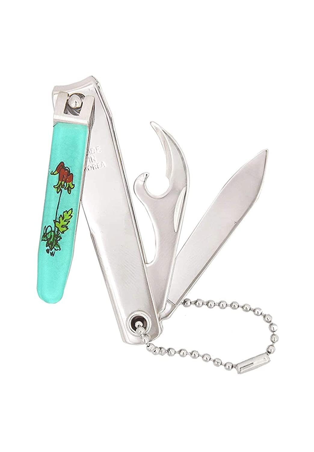 luella Bell Nail Cutter Finger Nail Cutter Toenails Stainless Steel for Men's and Women (Multicolor) (red)-picture-39