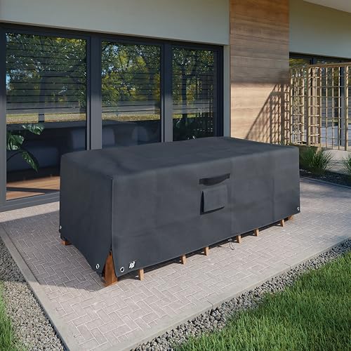 Housse sur mesure rectangulaire et carrée en Oxford 600D imperméable pour table - 7