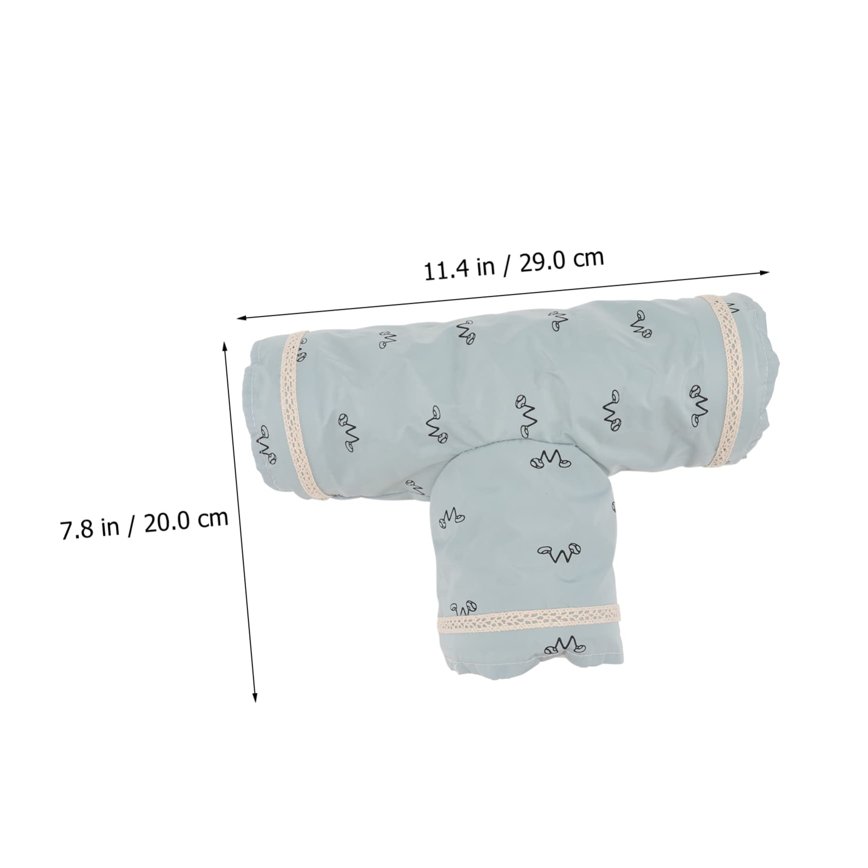 BESPORTBLE Chinchilla Tunnel Summer Cool Nest Hamster Plaything Pet Tube Foldable Space-Saving Design