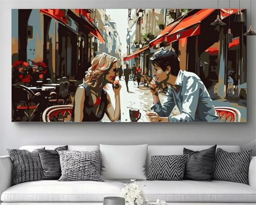 Loisirs decoration cadeau adulte avec ce grand diamond painting complet 5D