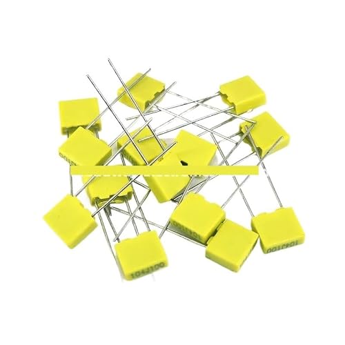 AARTERZZA 20PCS Correction Capacitor Polypropylene Film 100V224J 220NF P5