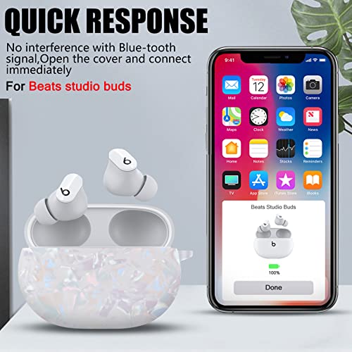 Coque Beats Studio Buds avec chaîne de perles le cadeau idéal filles - 4