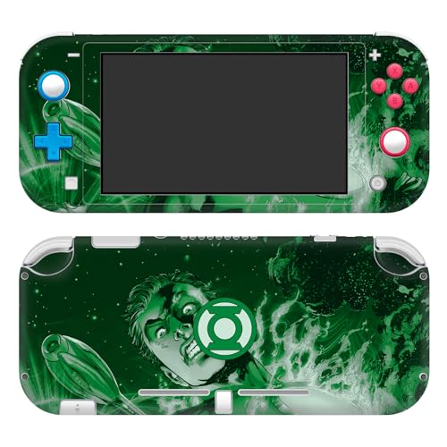 Skin Green Lantern pour Switch Lite évite les rayures avec cet autocollant vinyle DC Comics