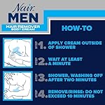 Nair Men Hair Removal Body Cream, 12 Ounce (Pack of 2) - Image 4