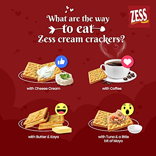 Galletas Zess Wheat Flour Healthy Crackers Original Cream, 1 Paquete miniatura 4