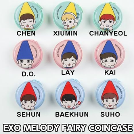 Amazon Exo Melody Fairy Coin Case メンバー別選択 Sum 公式グッズ Exo 音楽妖精 タイプ Sehun アイドル 芸能人グッズ 通販