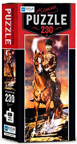 Blue Focus 230 PARÇA KUTULU PUZZLE - BAŞKOMUTAN ATATÜRK