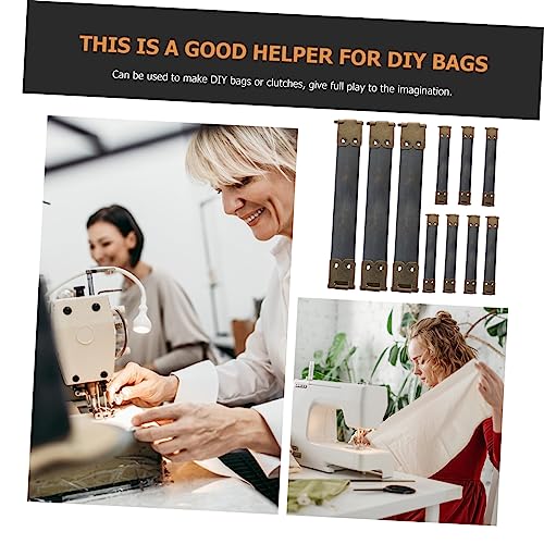 CIMAXIC Metall-innen-flexrahmen 10 cm DIY-federklammern Handtaschenscharniere Zubehör Für Geldbörsen Taschen Handtaschen