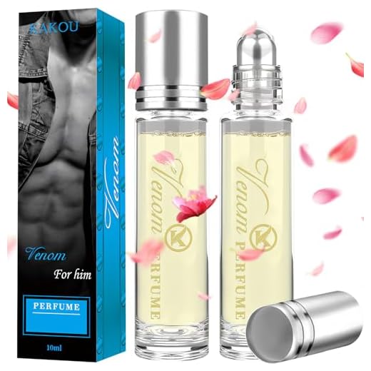 ELF-GRETTER 2 Pieza Perfumes Feromonas Hombre, Feromonas Hombre para Atraer Mujeres, Pheromone Perfume, Perfume de Feromonas para Fragancia de Larga Duración