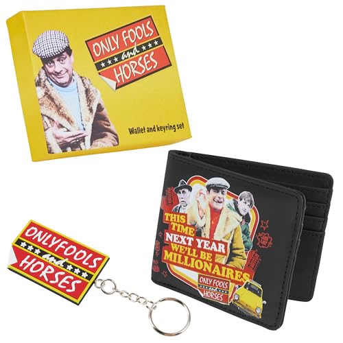Men's Wallet and Keychain Set - Unique Gifts for Men