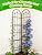 2 Pack Garden Trellis for Climbing Plants Outdoor - 16'' W x 71" H Large Rustproof Metal Plant Support Trellis, Decorative Panels for Climbing Rose, Clematis and Trumpet Vine