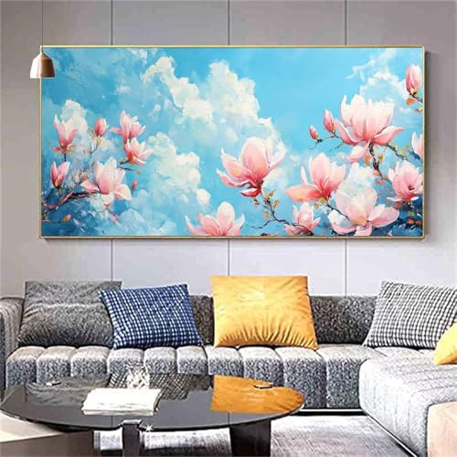 Cadeau femme original avec ce kit complet de diamond painting paysage 5D