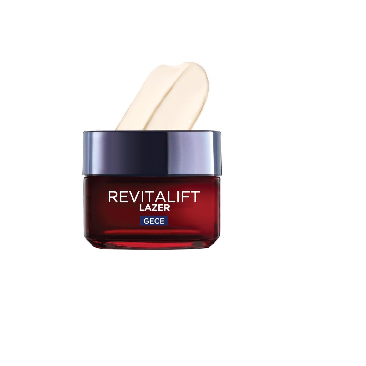 L'Oreal Paris Revitalift Lazer Yoğun Yaşlanma Karşıtı Gece Bakım Kremi (50 ml)
