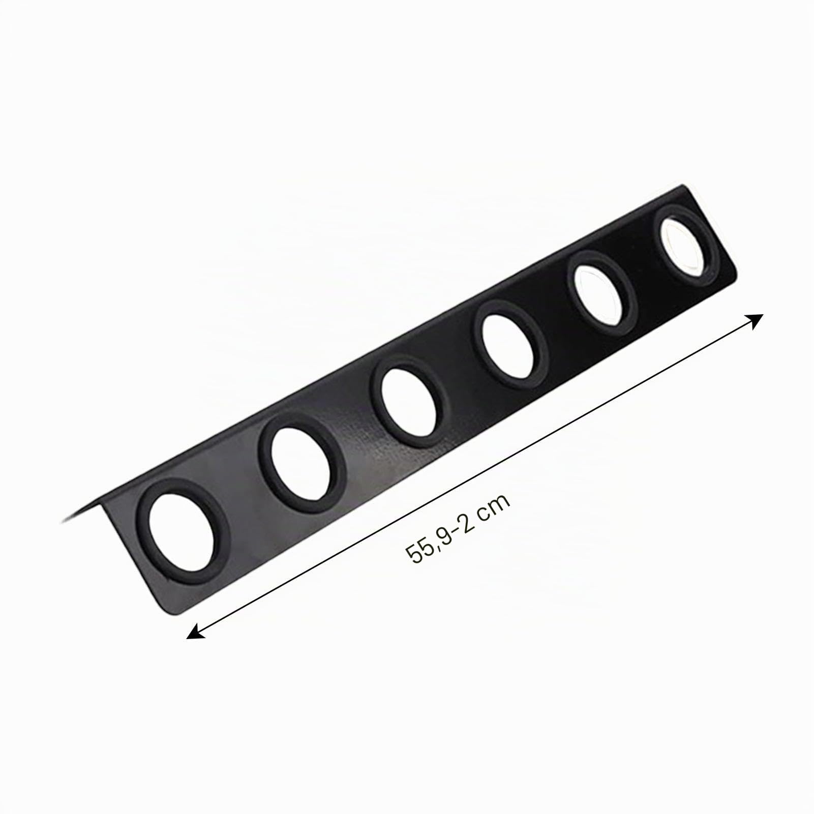 Porte-outils pour remorque, 2 supports de pelles d'aménagement paysager, porte-pelles robuste à 6 outils pour camion paysager, remorque | Outils d'aménagement paysager pour tenir des pelles, des