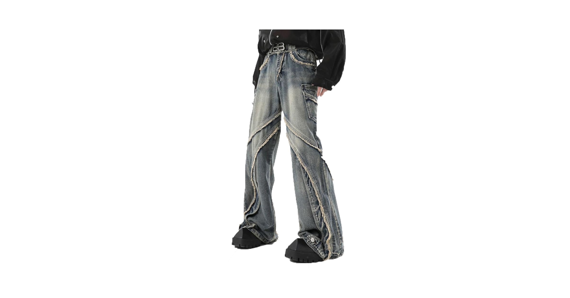 パンツ OAF / FOLD WAIST DENIM 1900 Graph Zxxo Old Power Loom 13oz Right Twill Weave Red