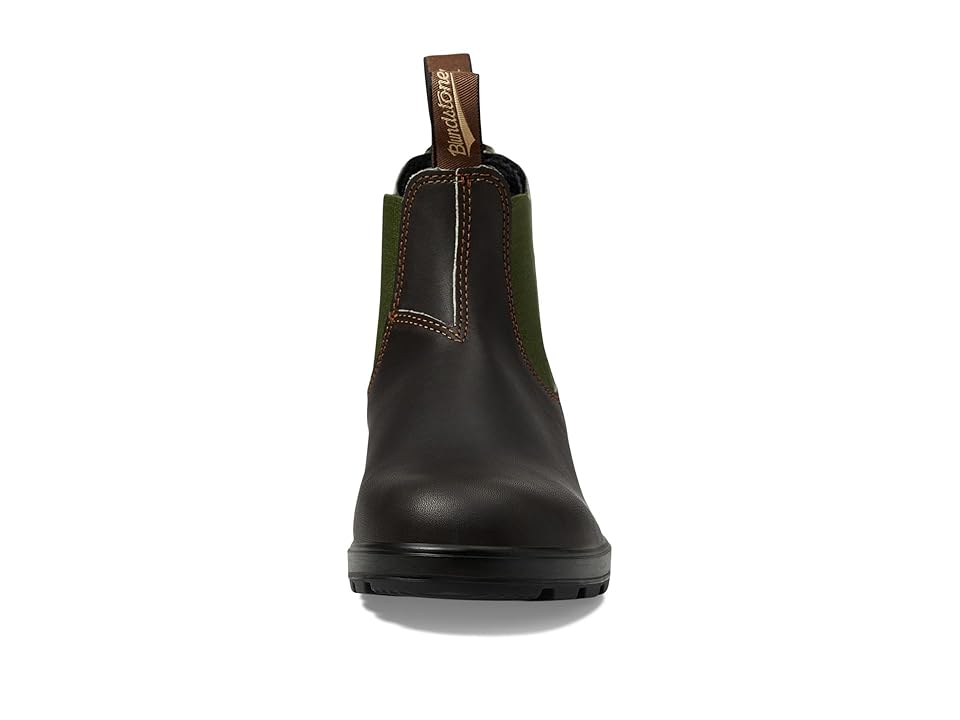 Blundstone BL519 Original 500 Chelsea Boot (Stout Brown/Olive) Boots WORLDWIDE DELIVERY
