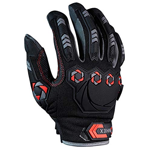 NUOYIYI 1 par de Guantes de Trabajo antivibración Guantes de vibración y Golpes Mecánicos antiimpacto Guantes de Seguridad antigolpes Transpirables-SG