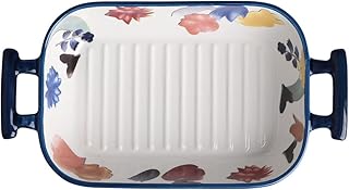 PAYNAN Ceramic Baking Pan Household Cheese Baked Rice Dishes Bowl Baking Bowl Western Dishes